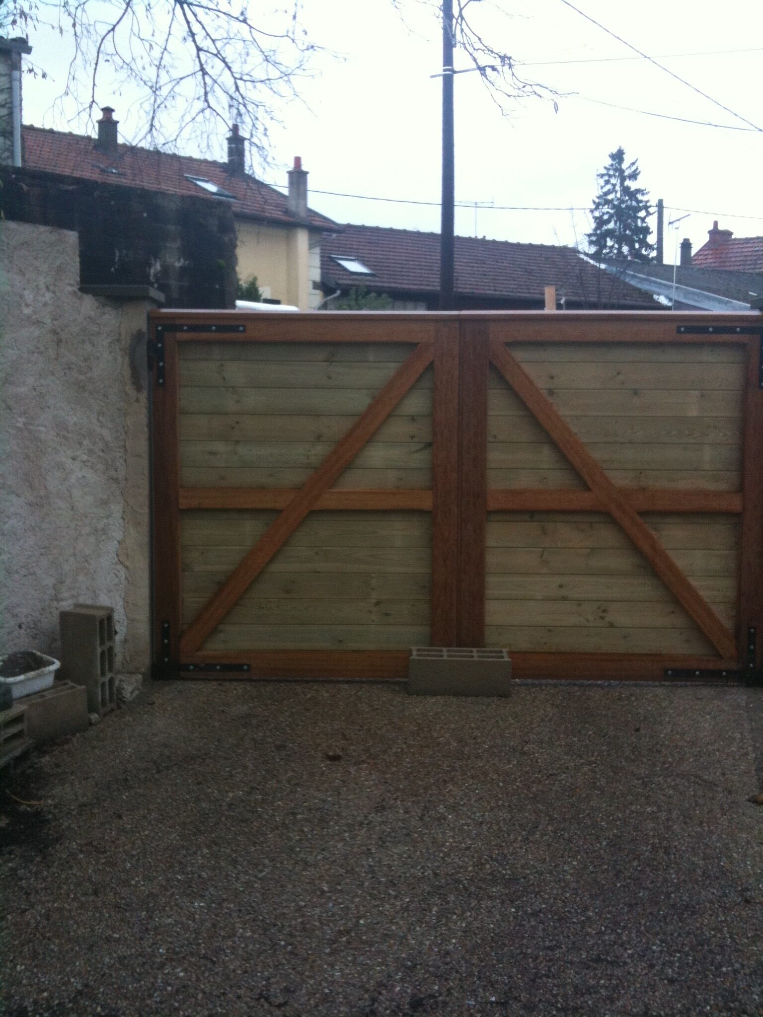 Menuiserie extérieure - Portail exemple 3